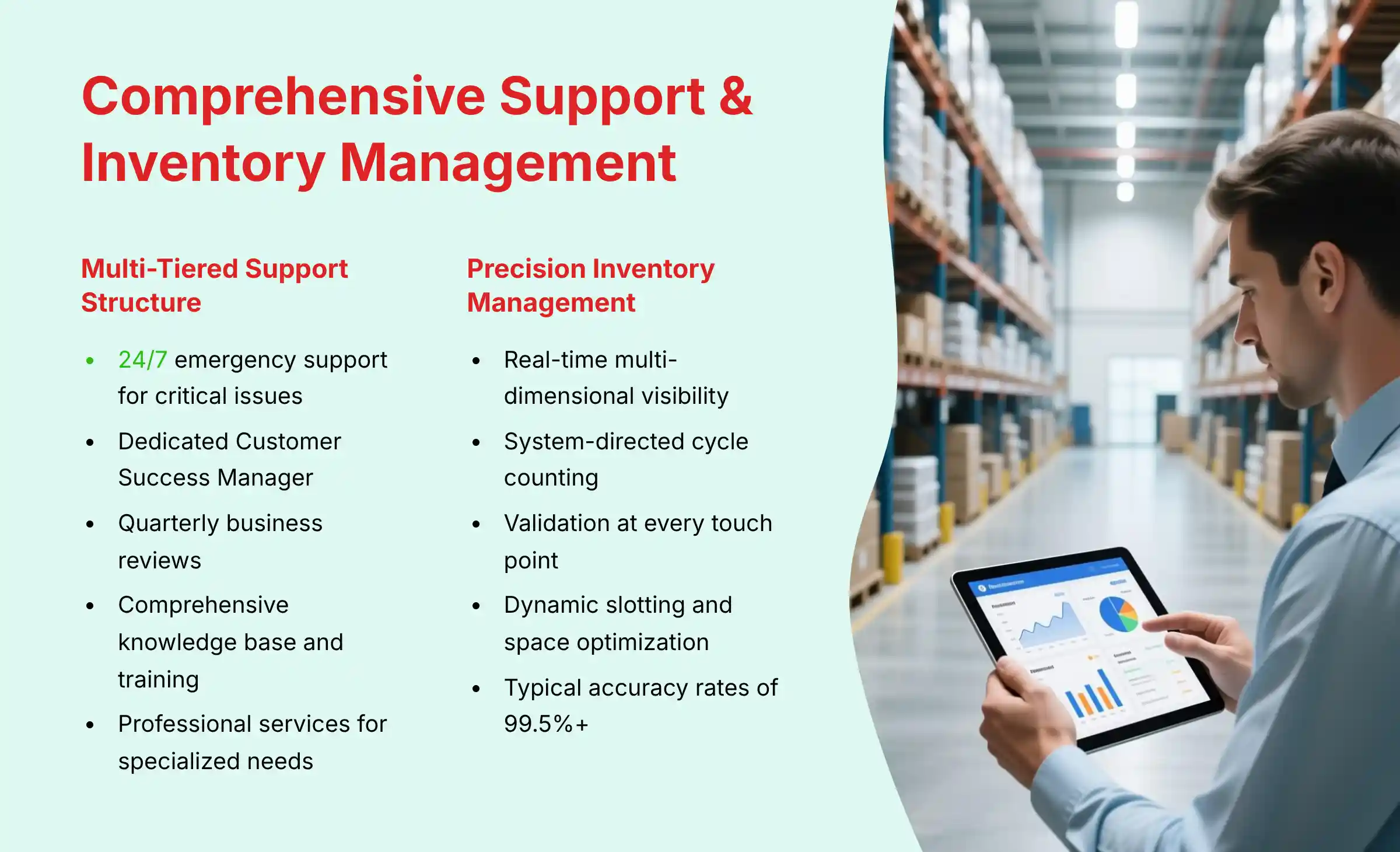 Hopstack comprehensive support and inventory management capabilities