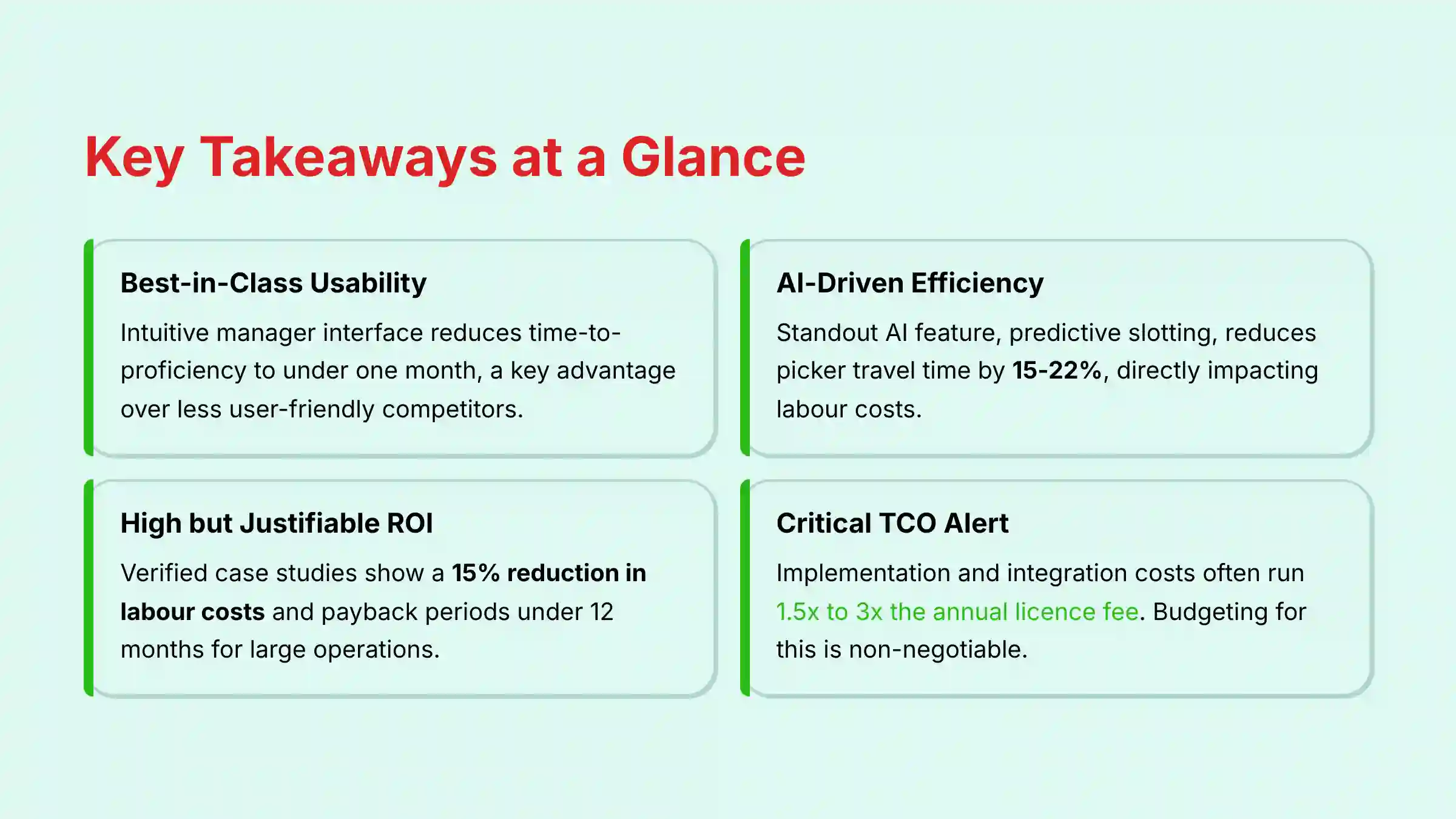 Key Takeaways at a Glance