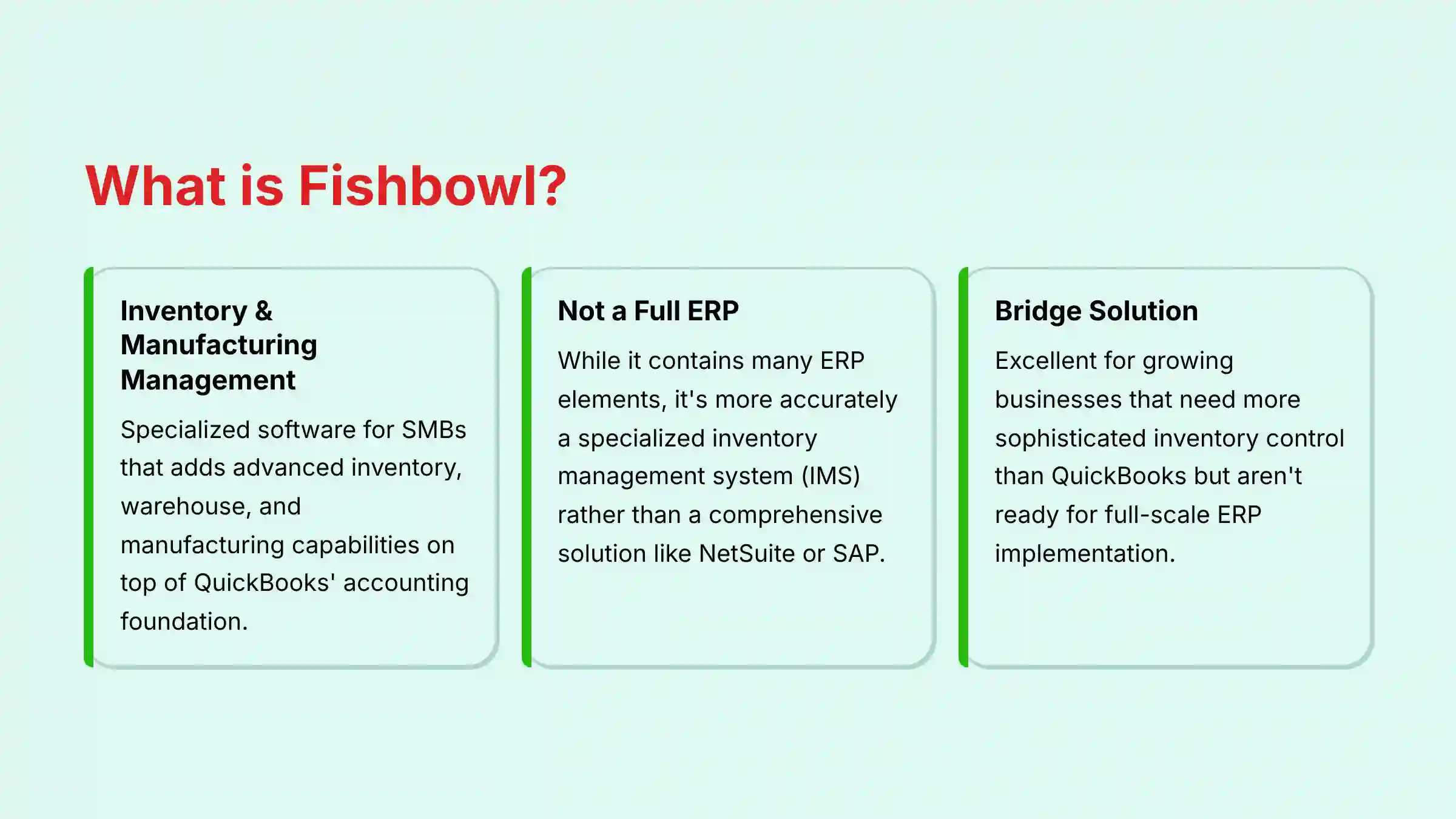 What is Fishbowl - Complete overview of Fishbowl inventory management system