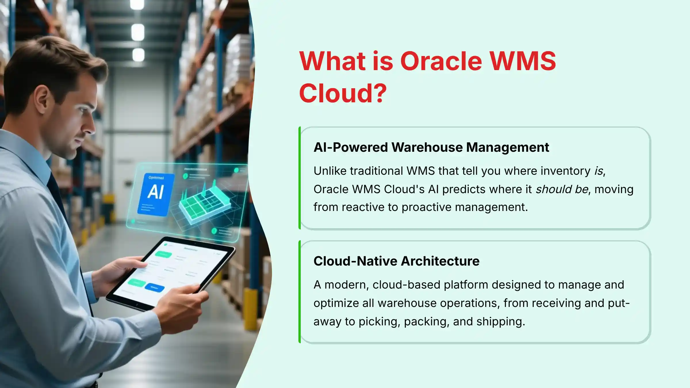 Oracle WMS Cloud Overview and Core Features