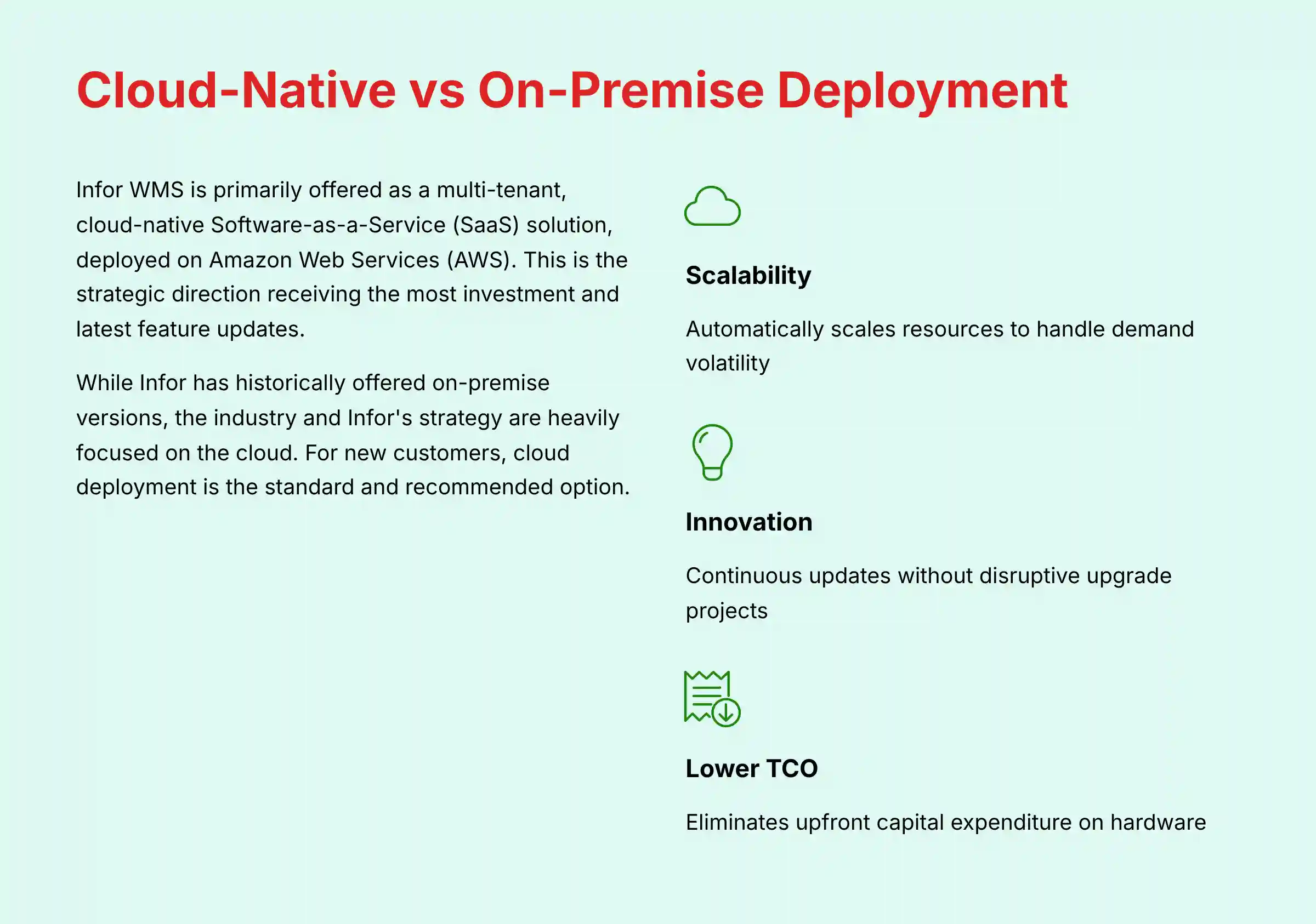 Cloud Native vs On Premise Deployment