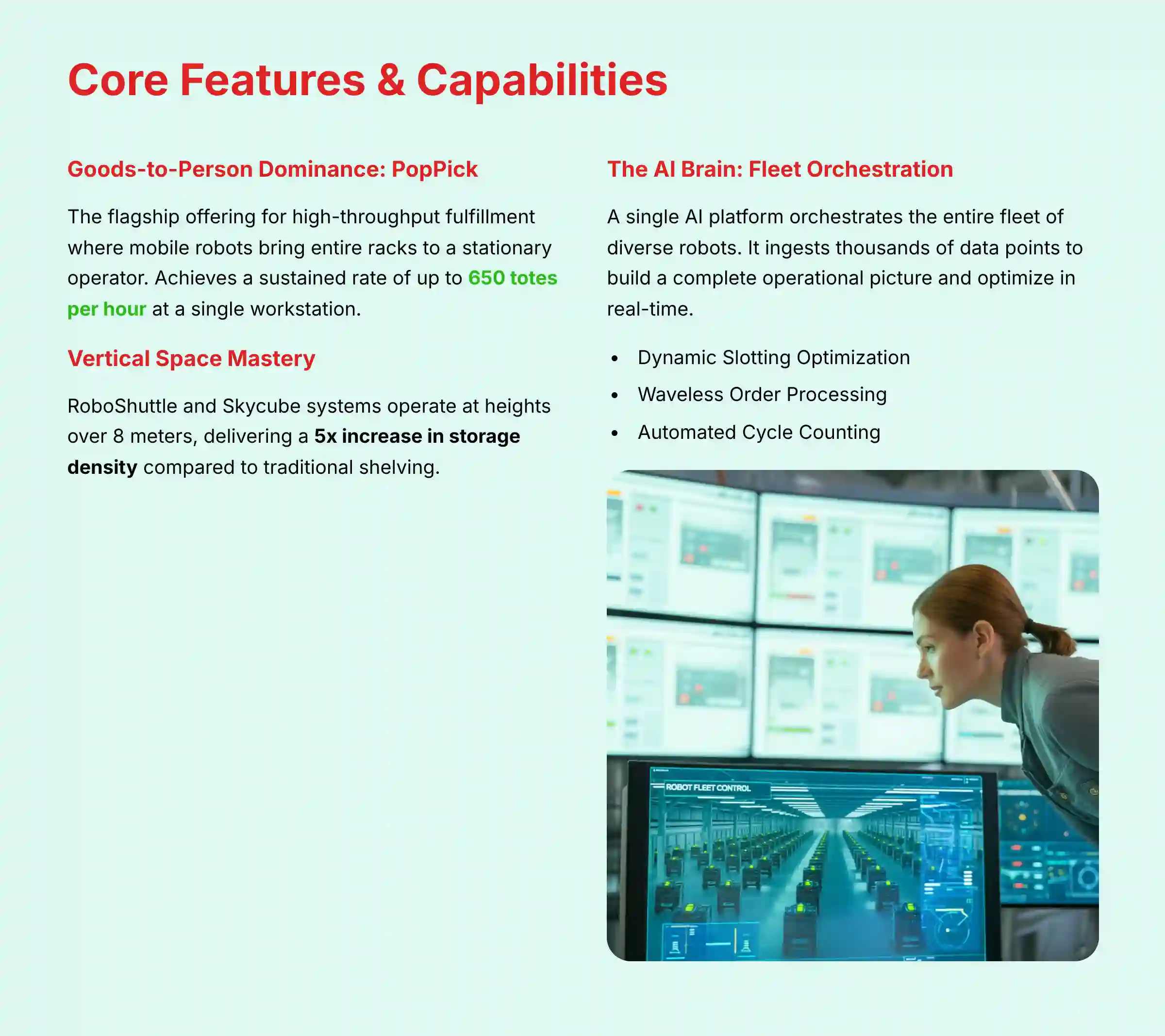 Core Features and Capabilities - Geek+ Analysis