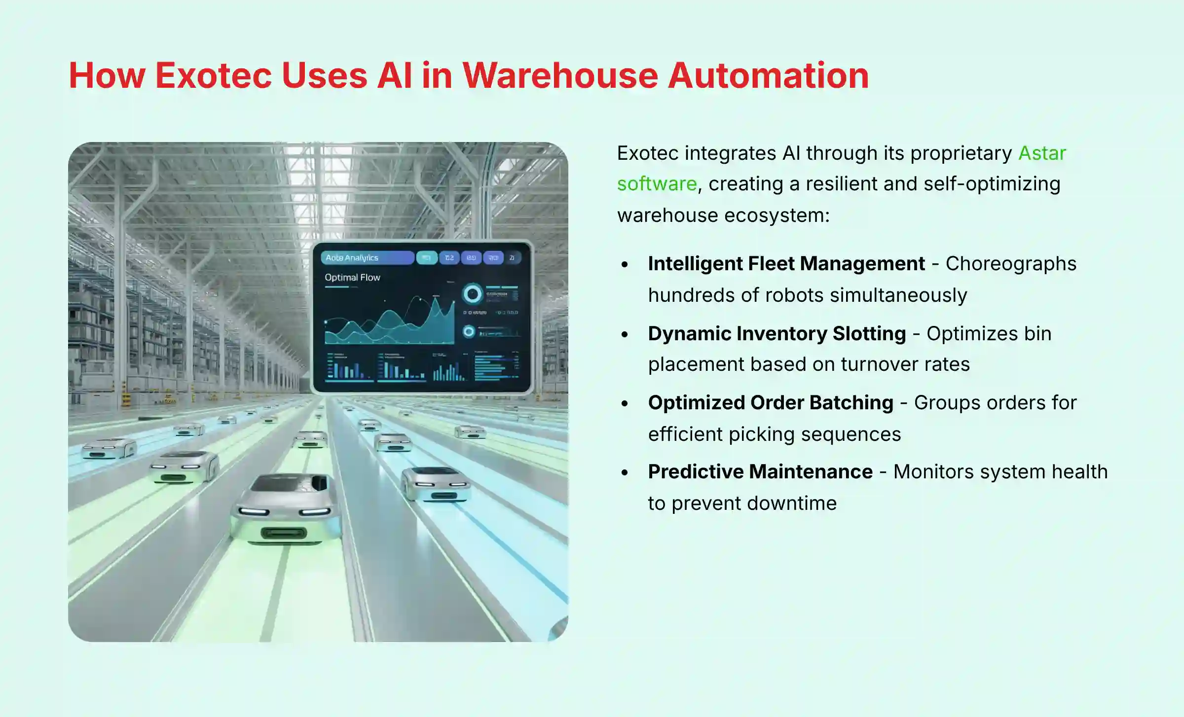 How Exotec Uses AI in Warehouse Automation