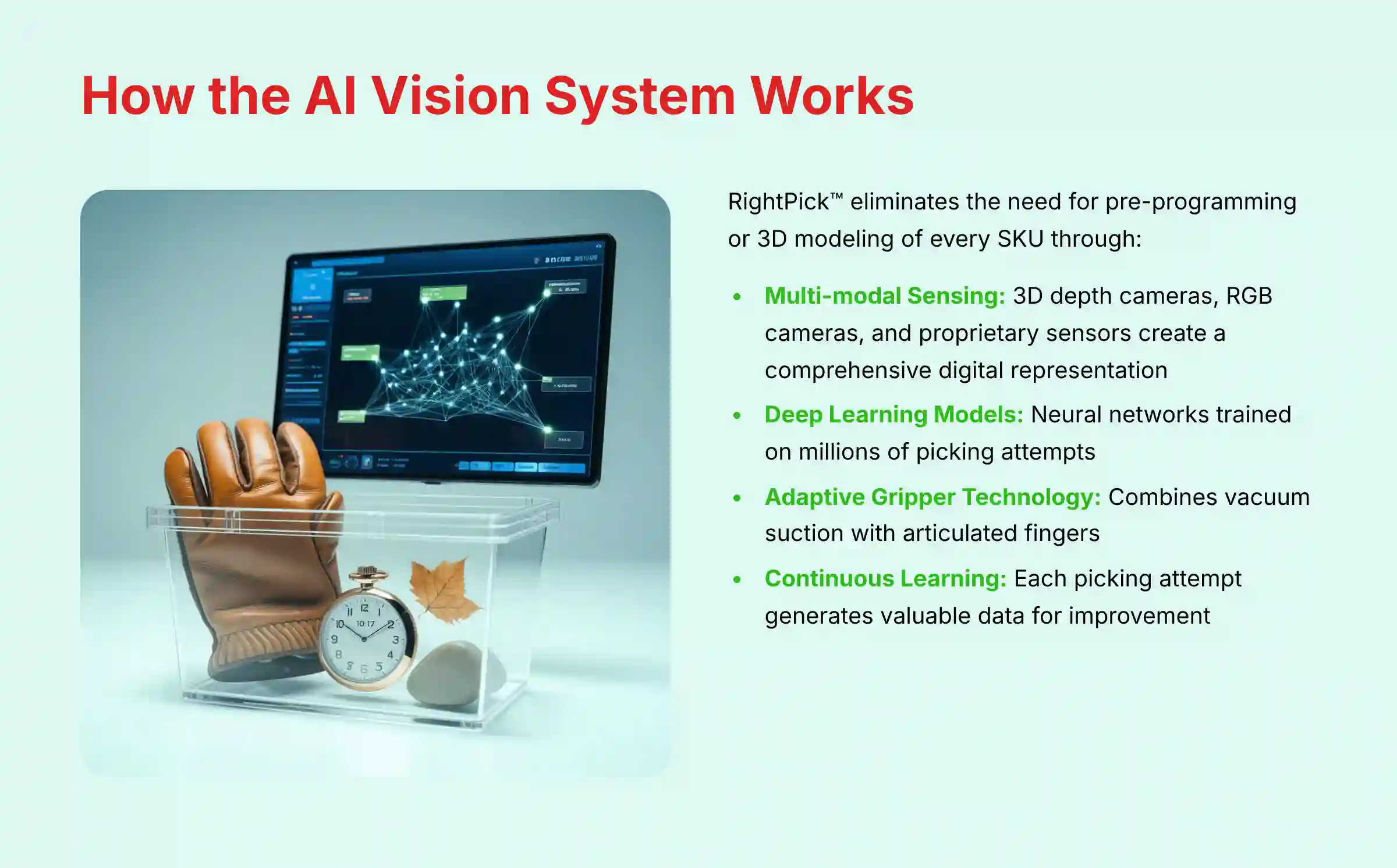 How the AI Vision System Works