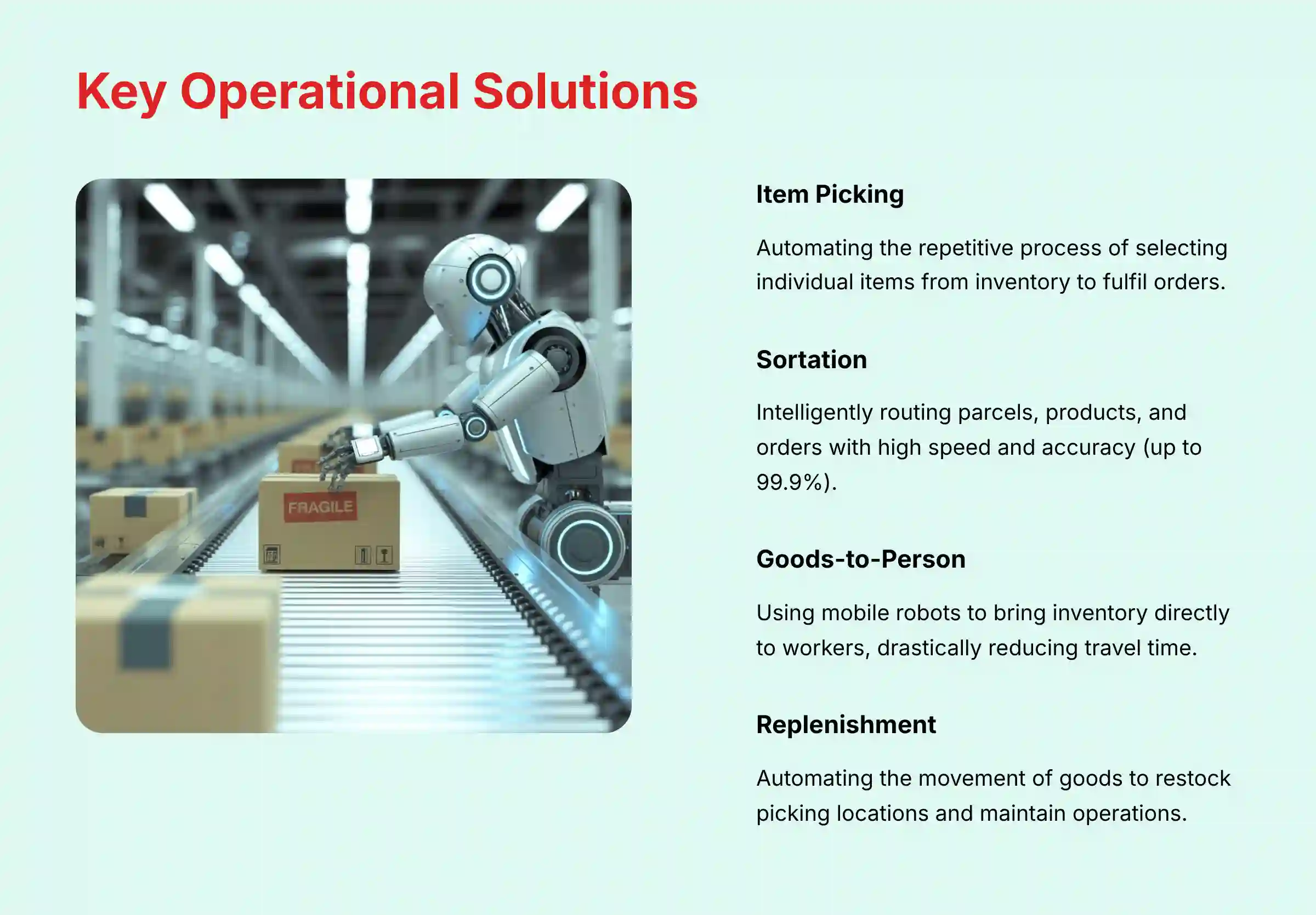 Key Operational Solutions by Berkshire Grey