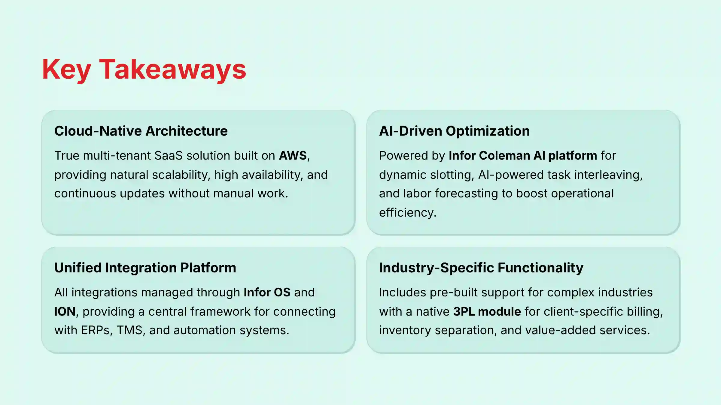 Key Takeaways