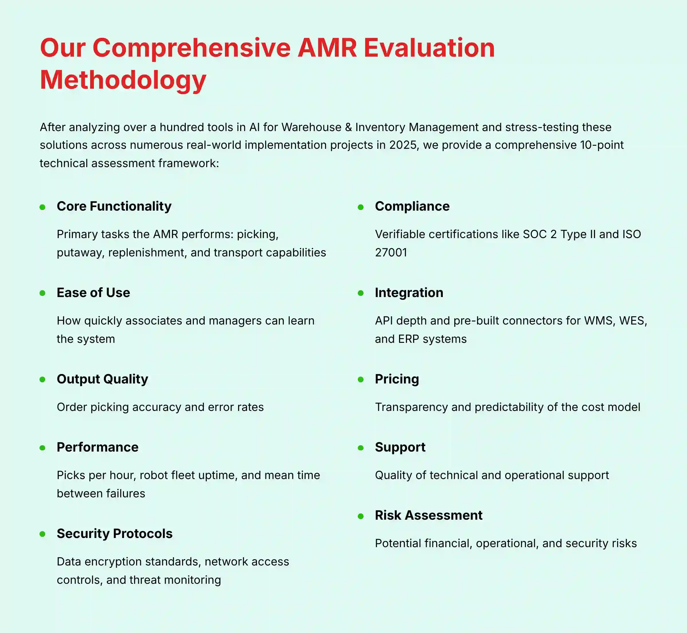 Our Comprehensive AMR Evaluation Methodology