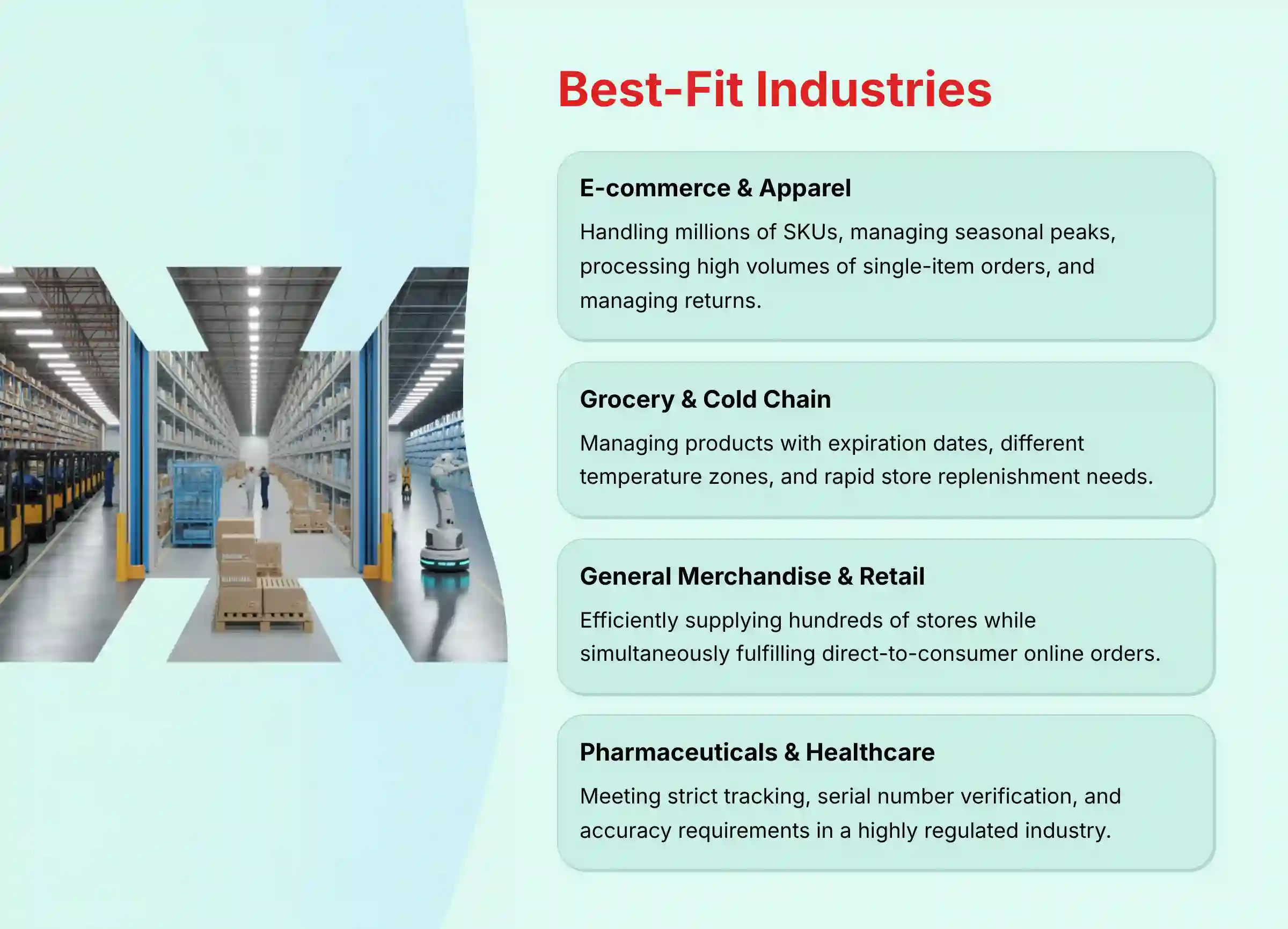 Best Fit Industries for Dematic Solutions