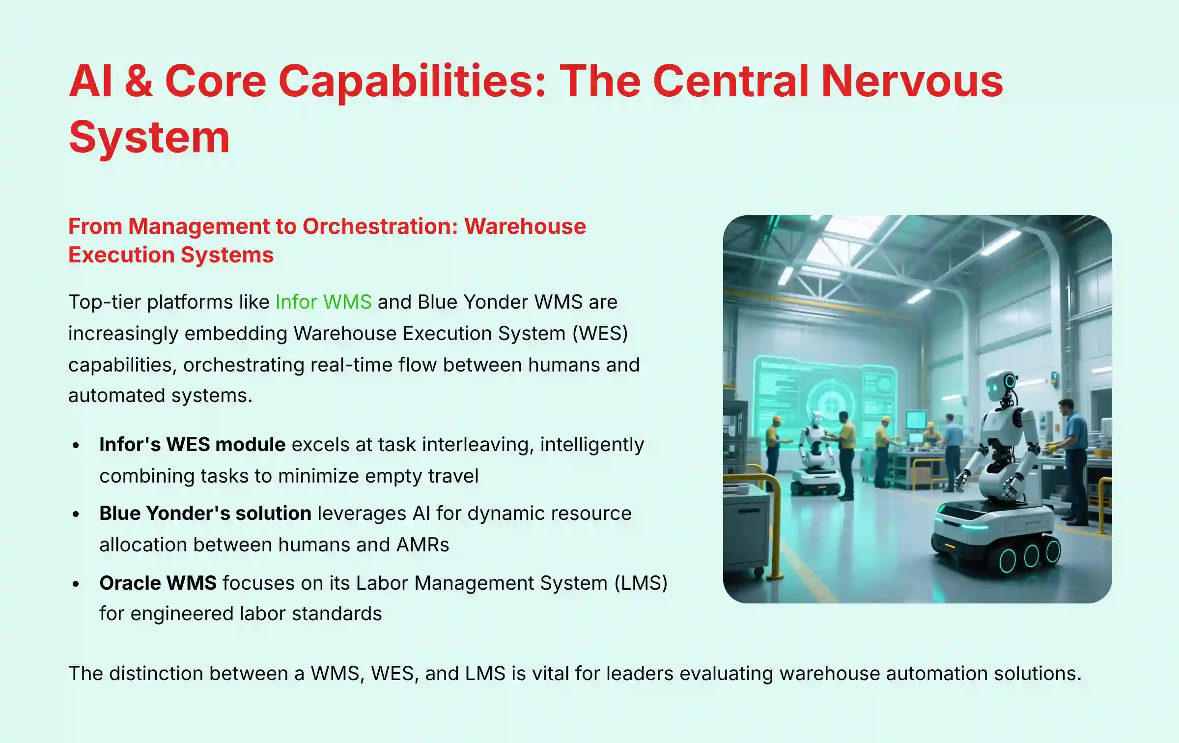 AI and Core Capabilities The Central Nervous System