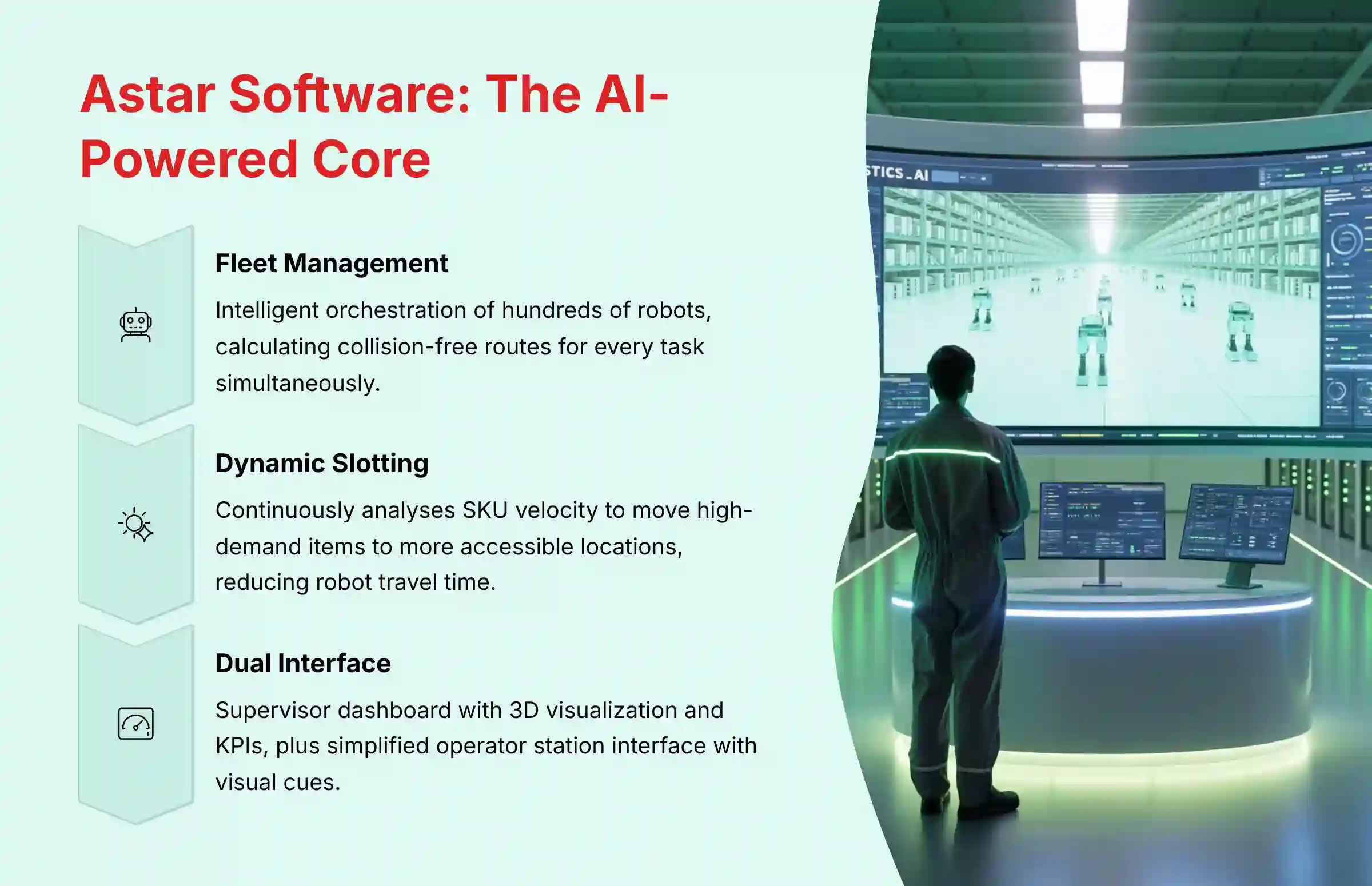 Astar Software - The AI-Powered Core of Exotec System