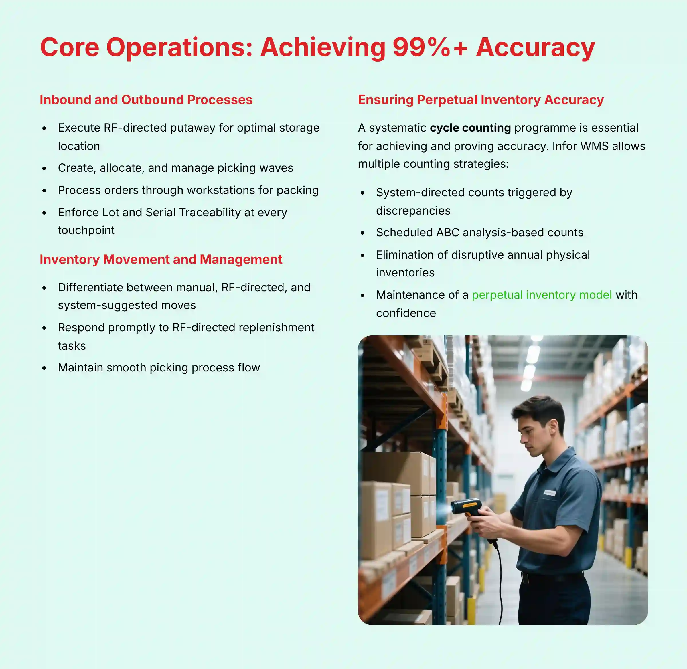 Core Operations Achieving 99% Accuracy