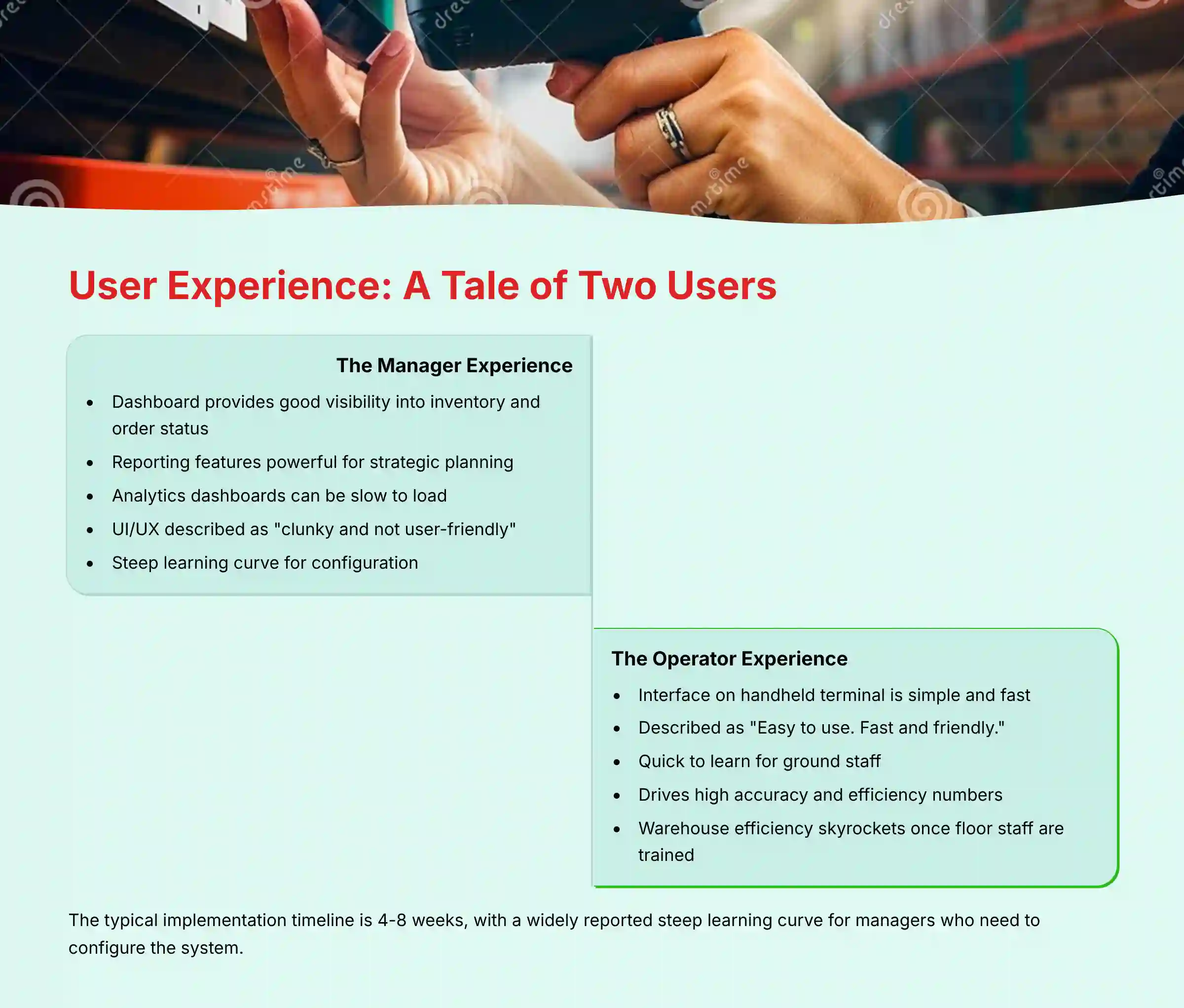 User Experience - A Tale of Two Users