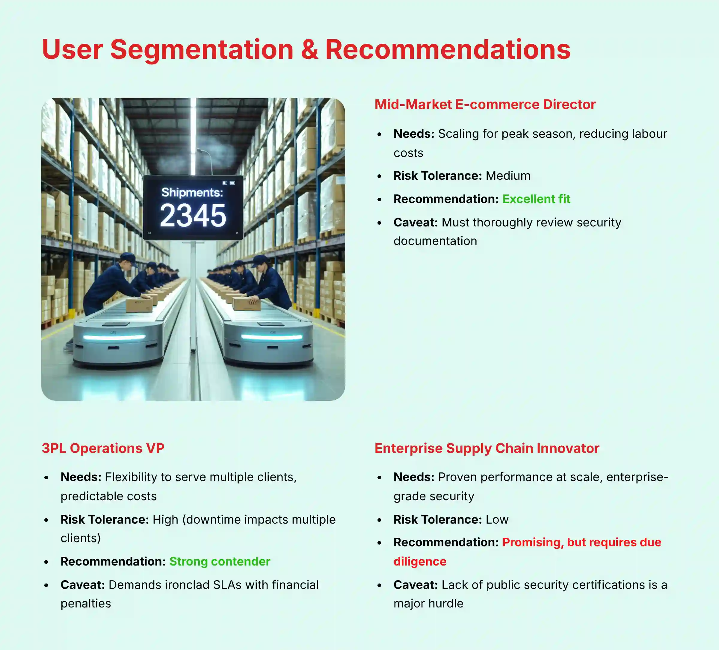 User Segmentation and Recommendations