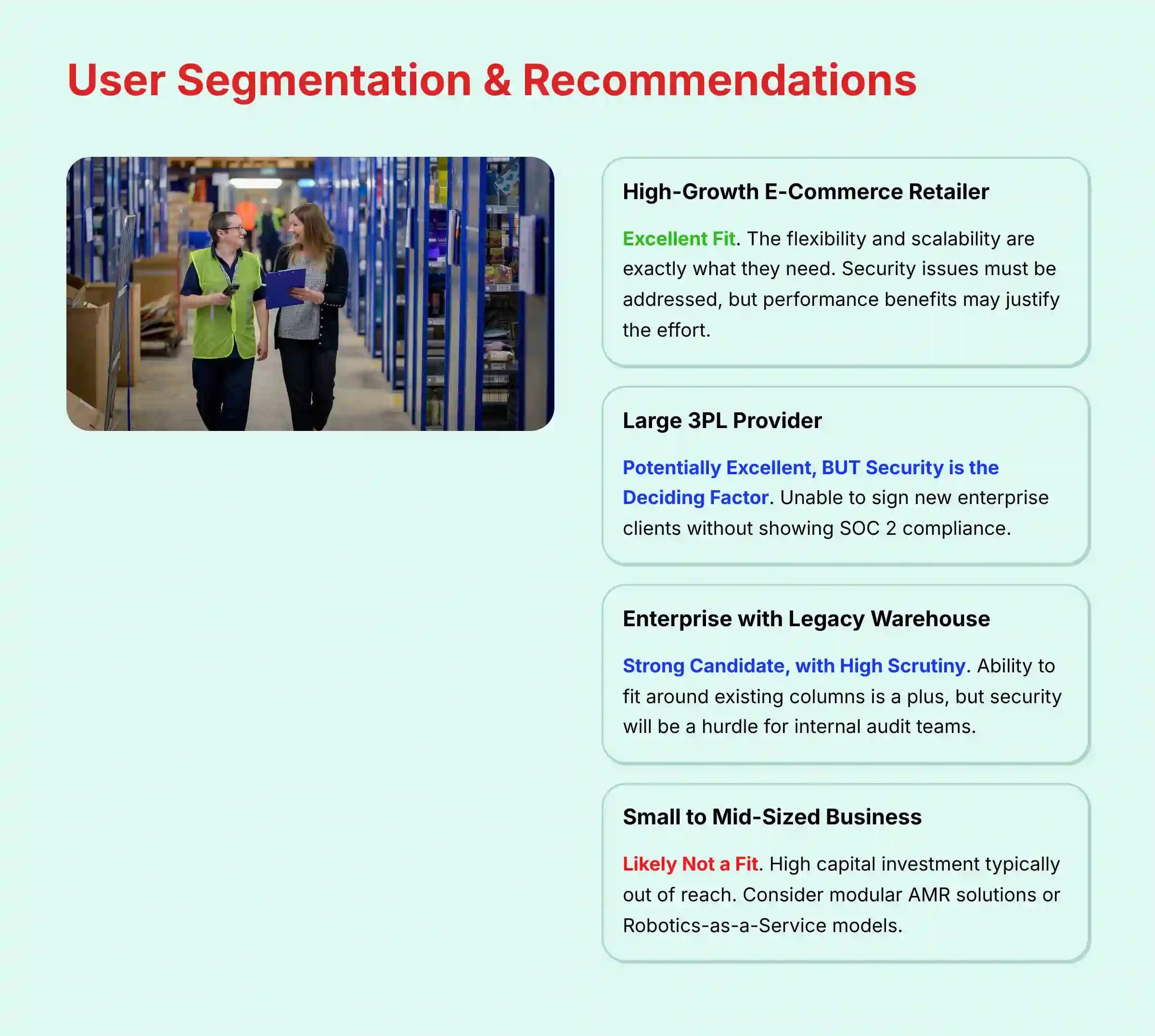 User Segmentation and Recommendations