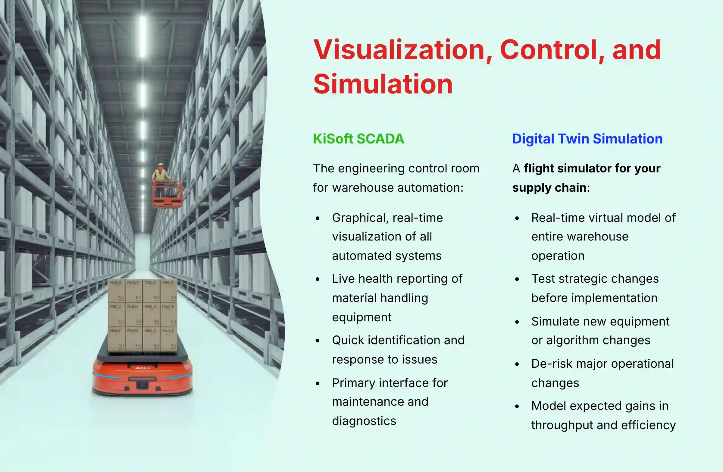Visualization, Control and Simulation