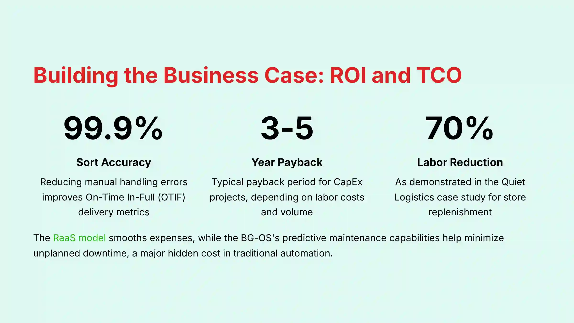Building the Business Case - ROI and TCO Analysis Framework