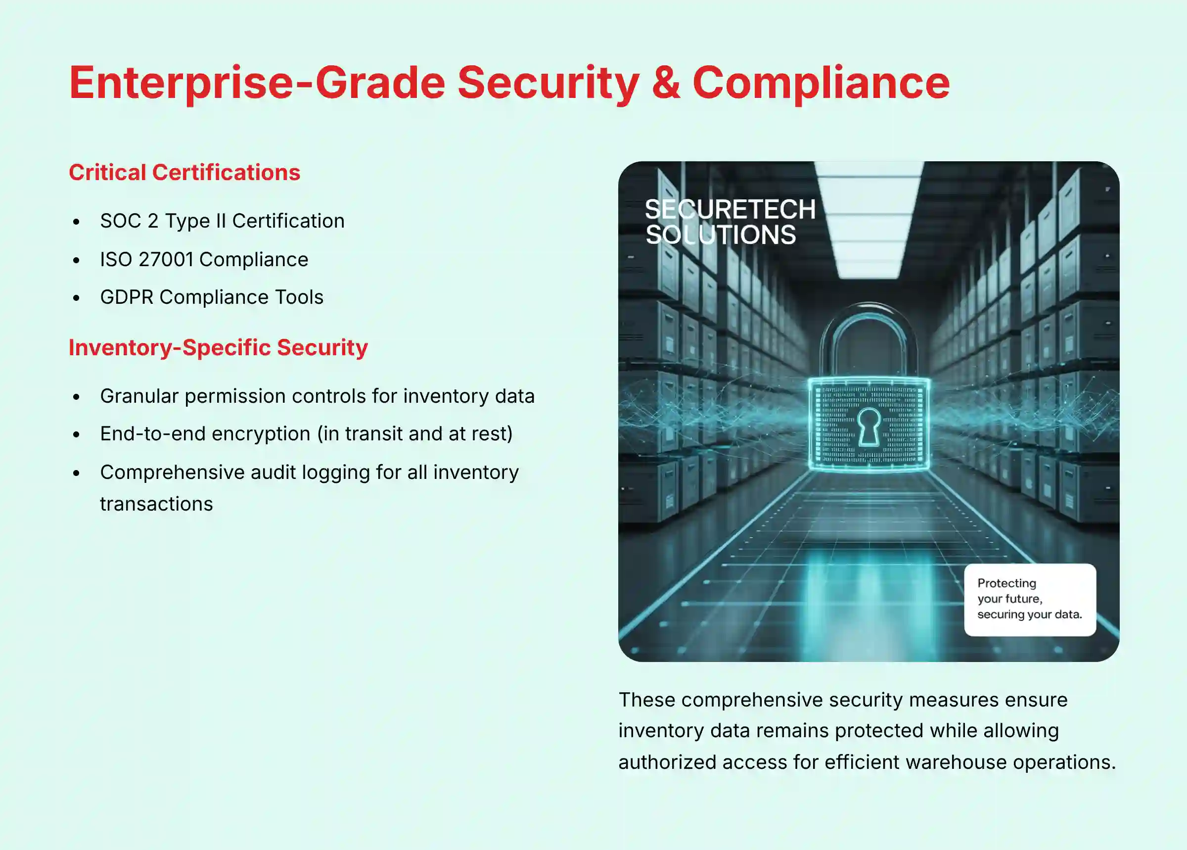 Enterprise-Grade Security and Compliance