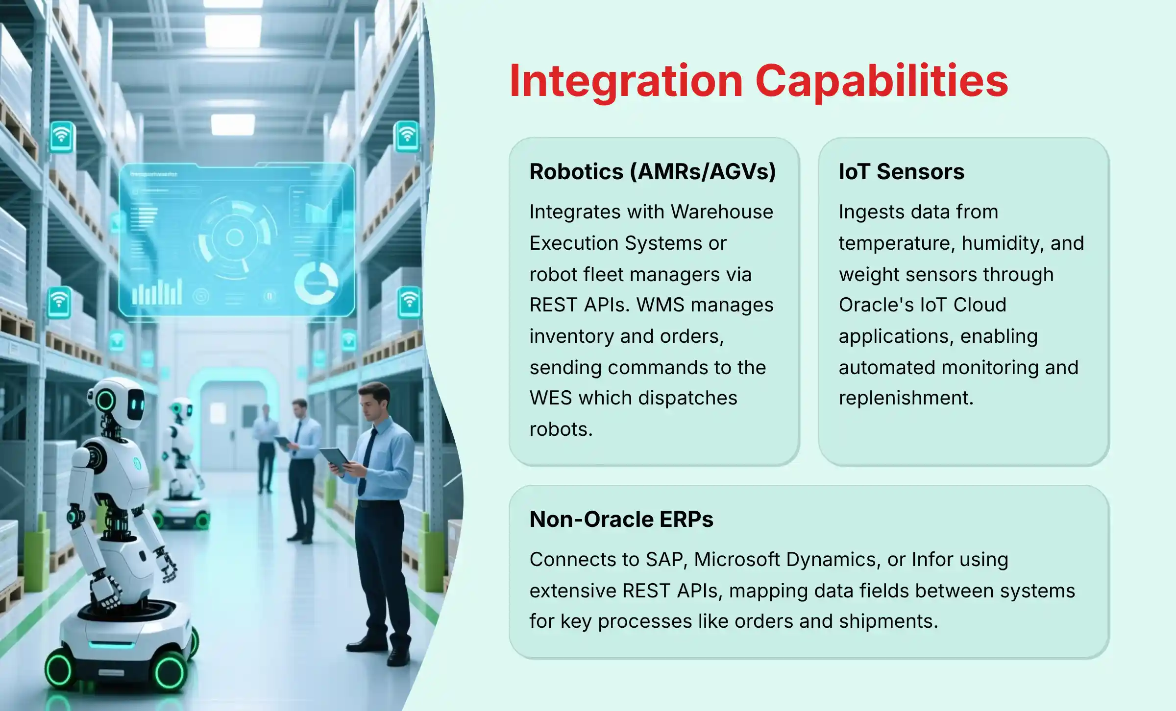 Oracle WMS Cloud Integration Capabilities