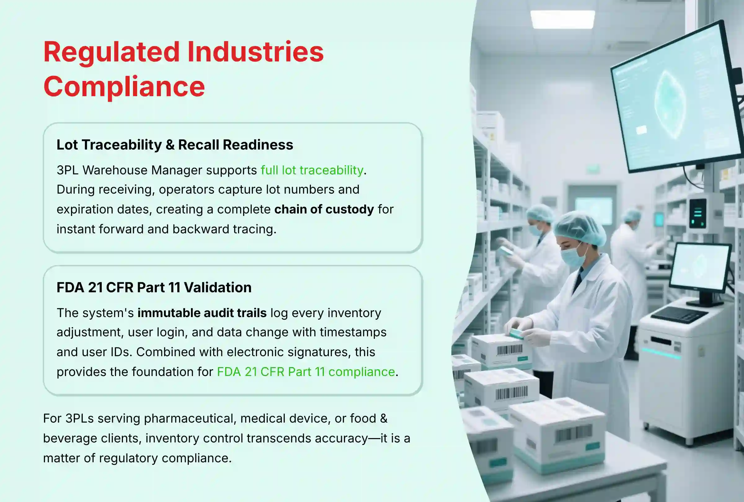 Regulated Industries Compliance
