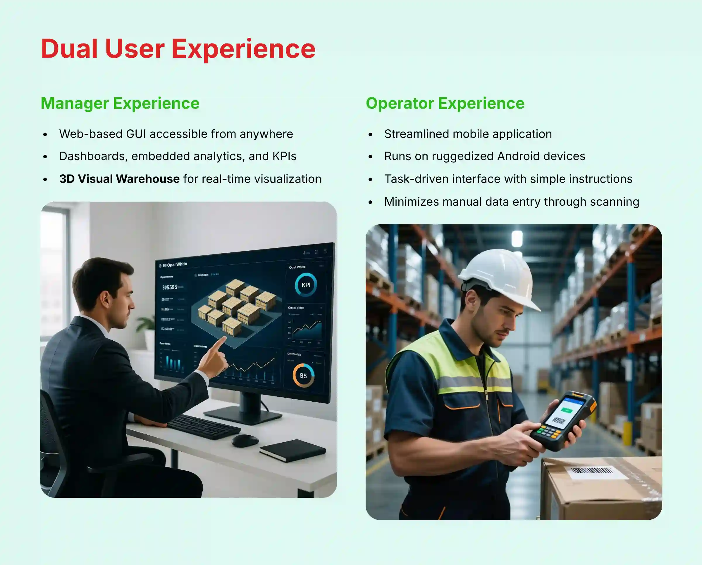 Dual User Experience
