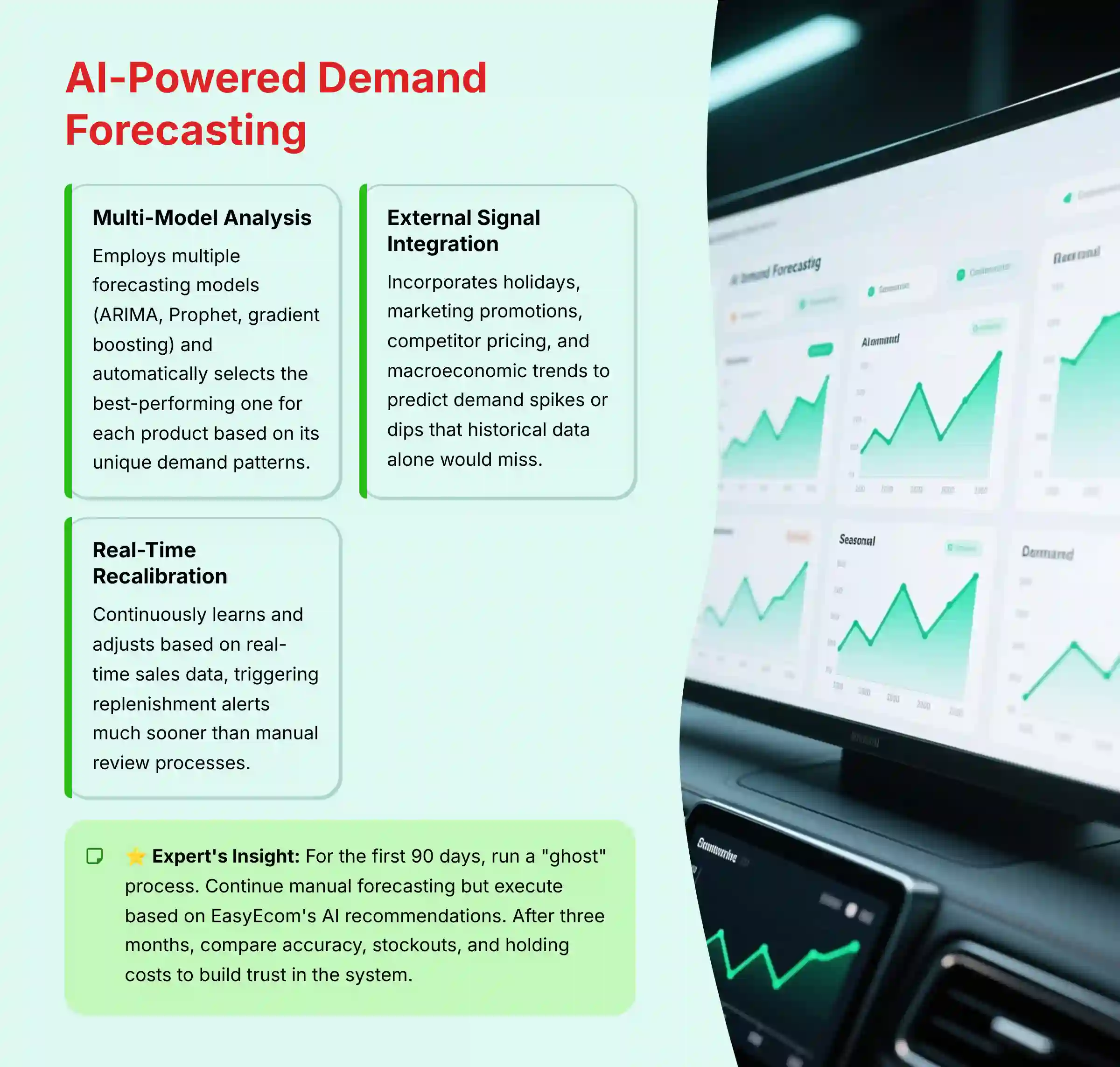 AI-Powered Demand Forecasting - multi-model analysis and external signals