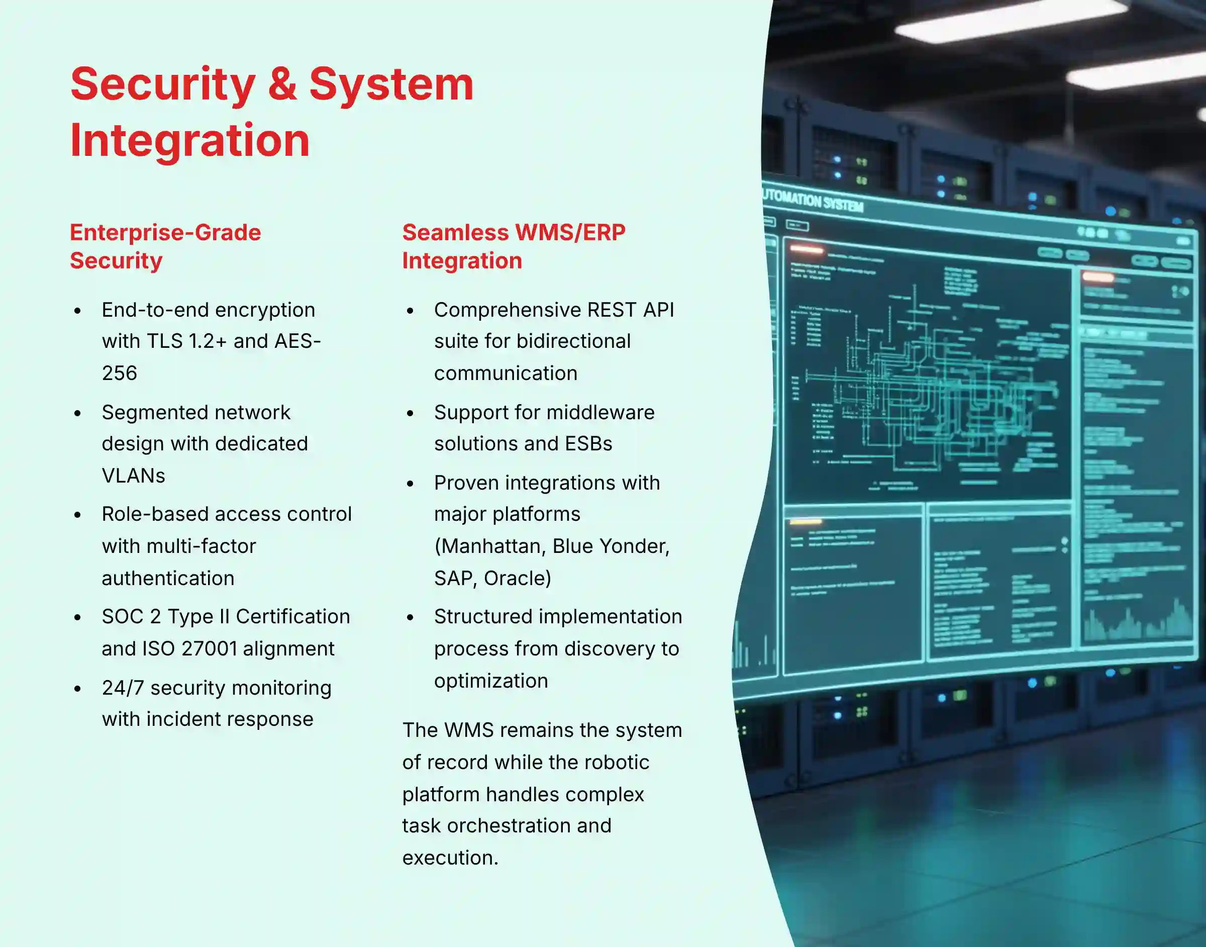 Security and System Integration