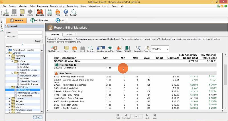 Fishbowl Warehouse Management System Mobile Interface