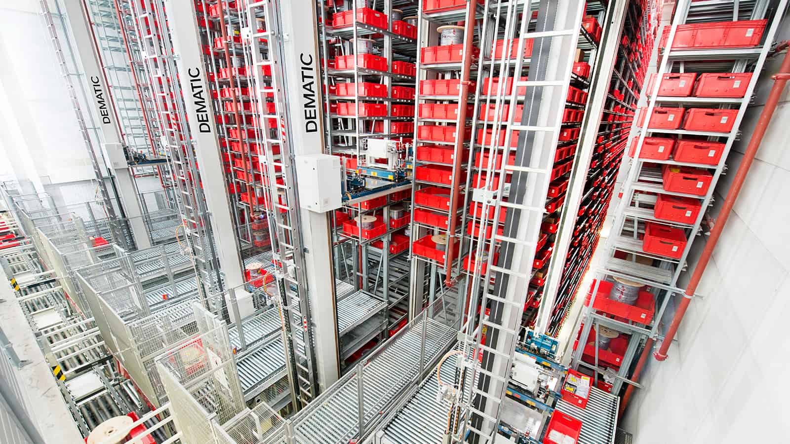 Dematic AS/RS automated storage retrieval system