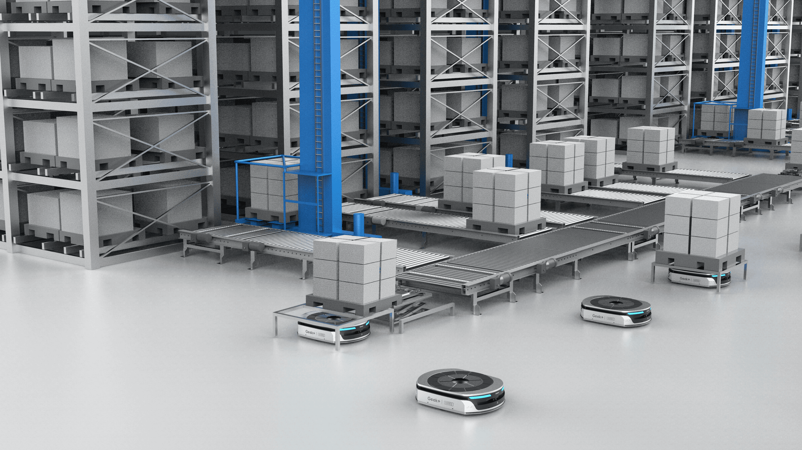 Geek+ Goods-to-Person Automation System