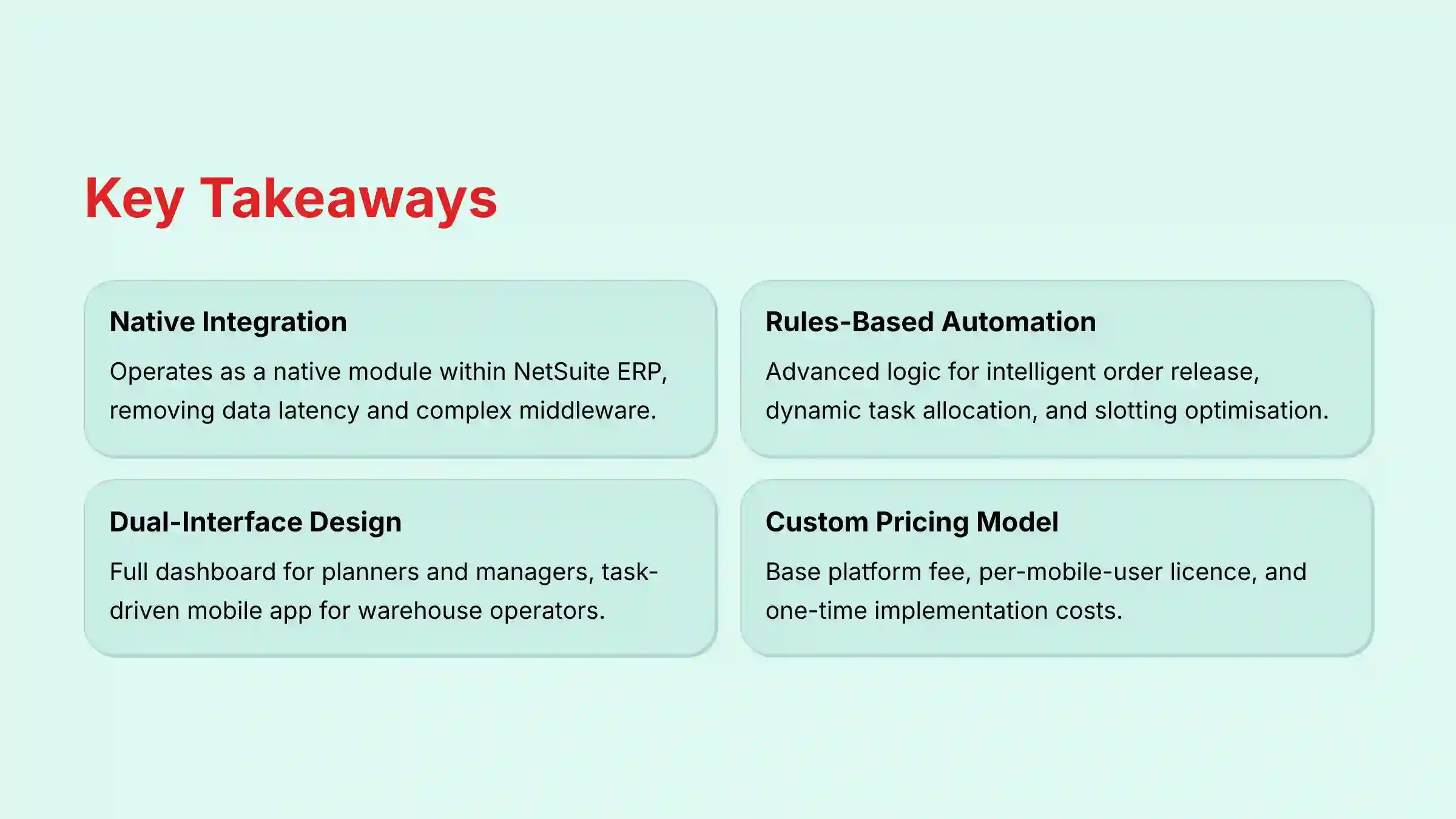 Key Takeaways