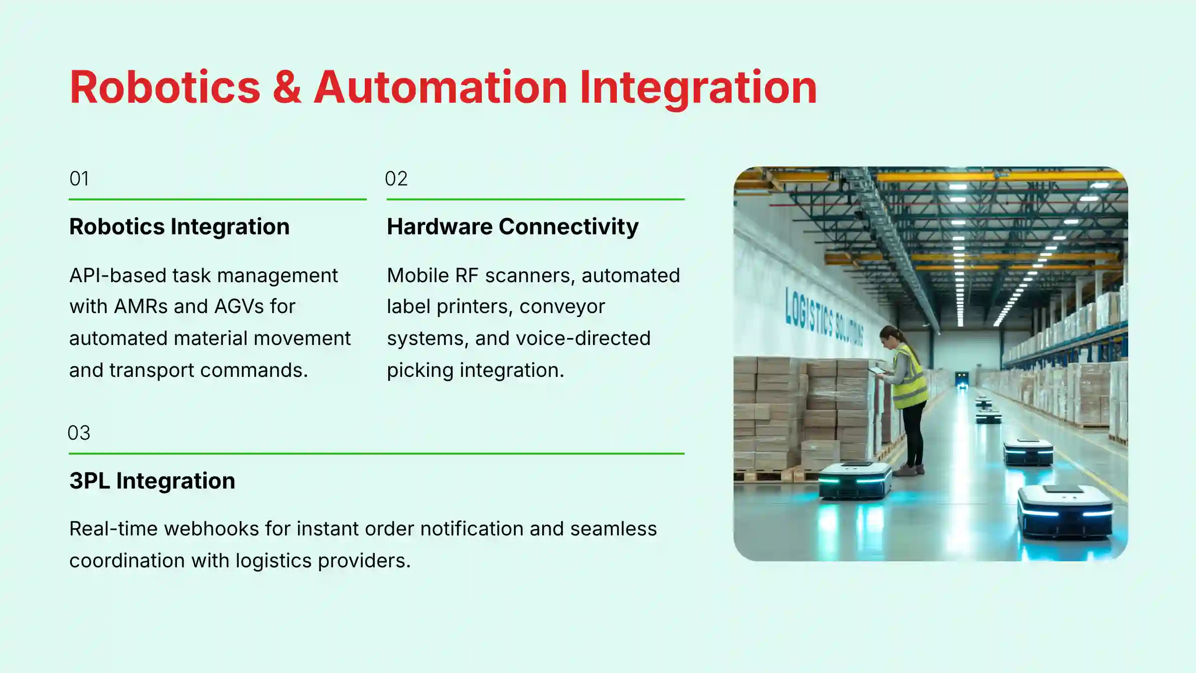Robotics and Automation Integration Capabilities