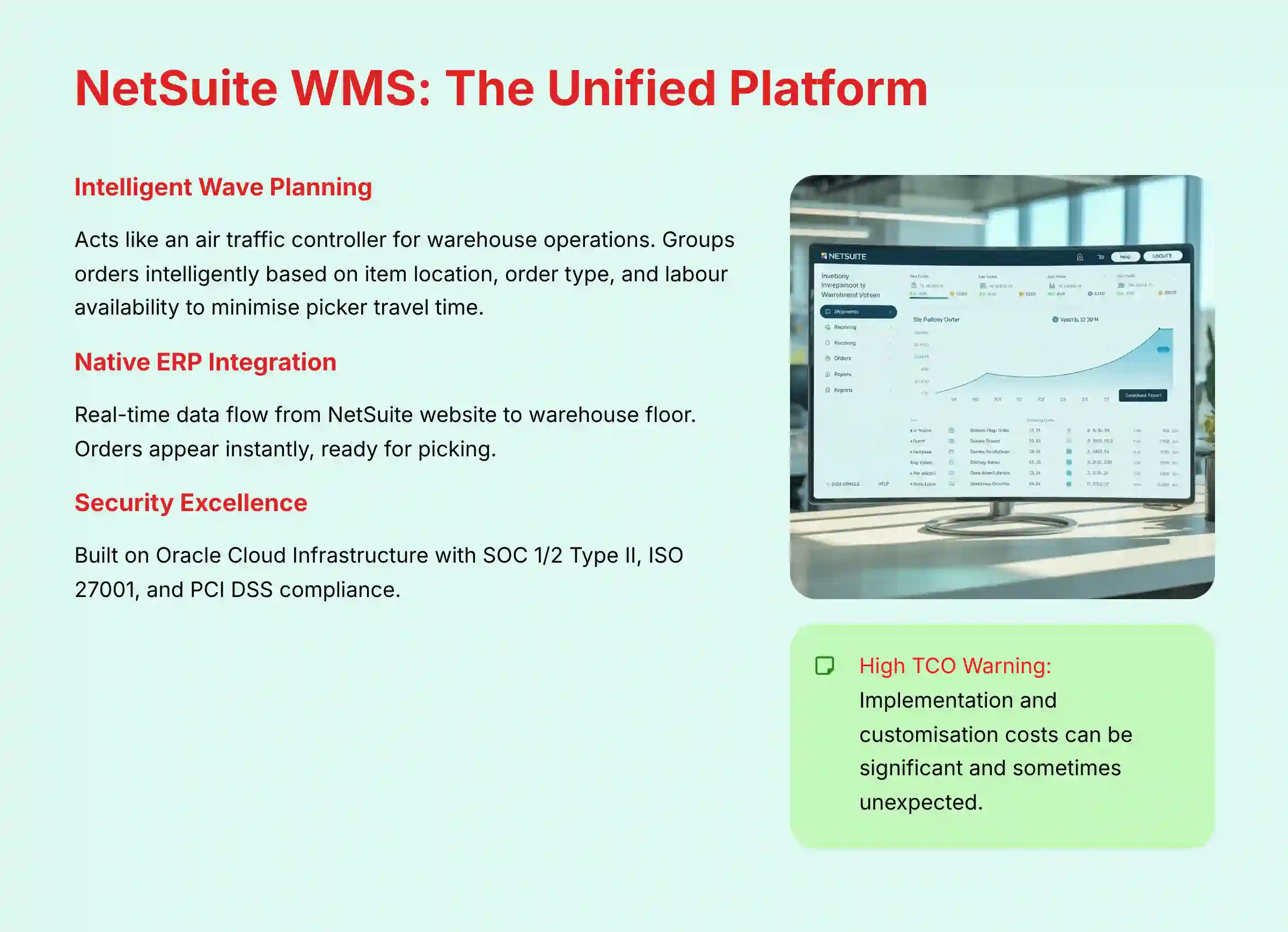 NetSuite WMS - The Unified Platform