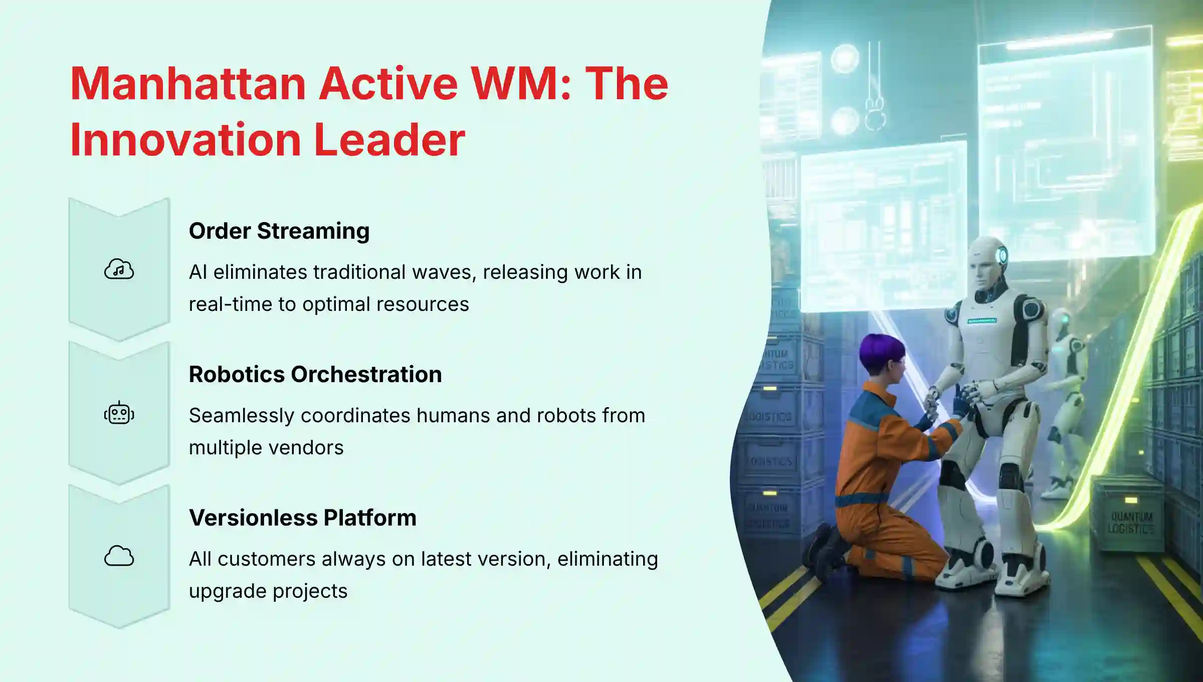 Manhattan Active WM - The Innovation Leader