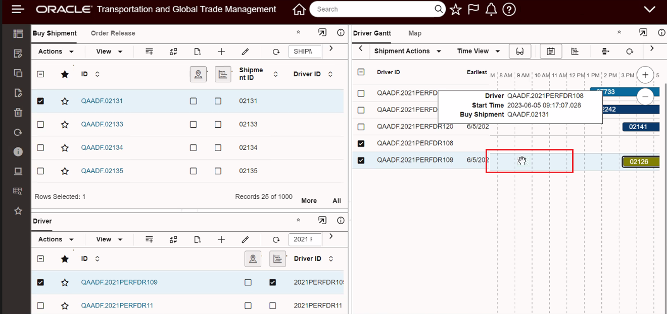 Oracle Global Trade Management GTM Compliance Interface