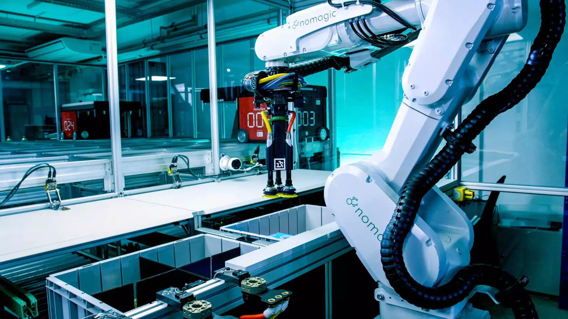 AI-powered warehouse automation robots