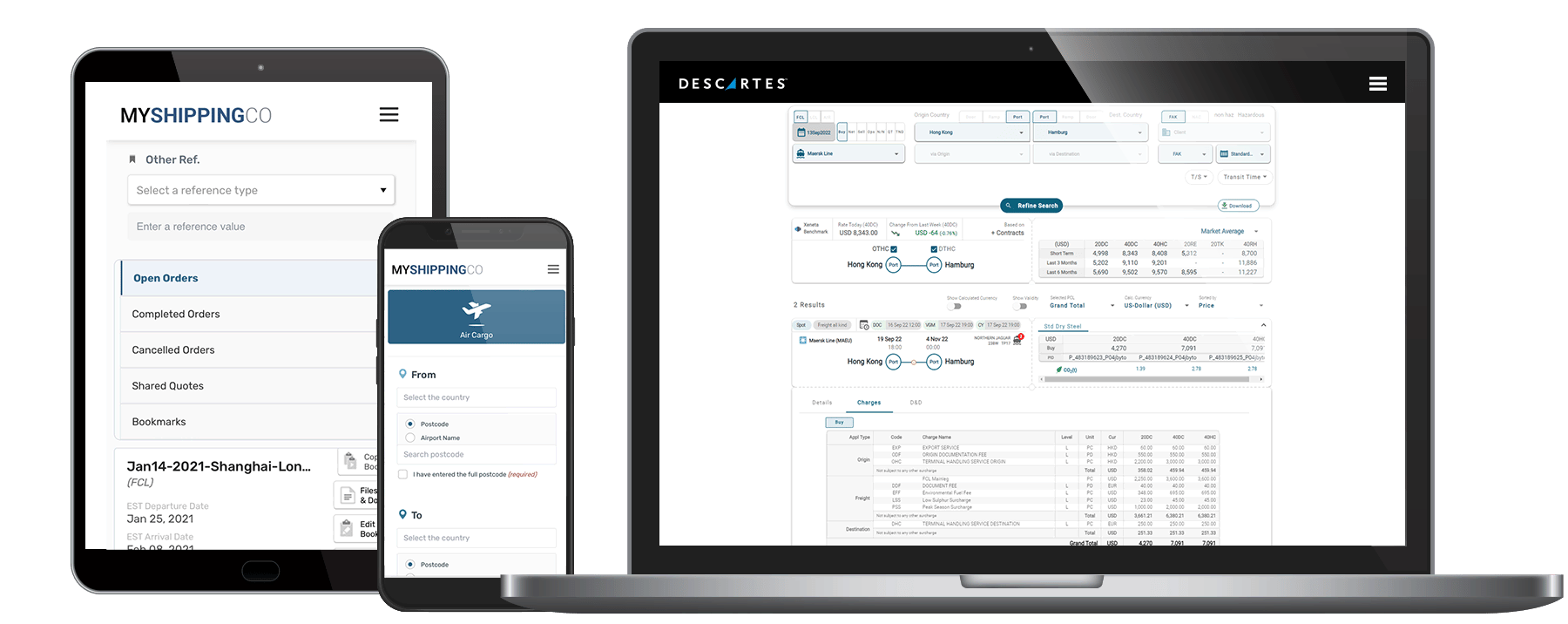 Descartes Logistics Platform Features